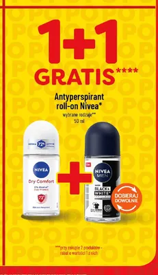 Antyperspirant roll-on Nivea Dry Comfort promocja w POLOmarket