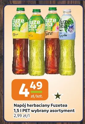 Napój herbaciany FuzeTea promocja w Społem Częstochowa