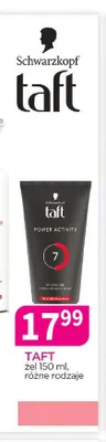 Żel do włosów Taft promocja w Drogerie Polskie