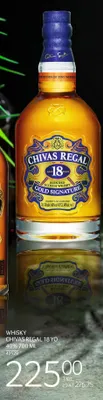 Whisky Chivas Regal 18 YO promocja w Selgros