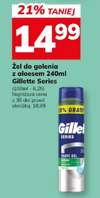 Żel do golenia z aloesem promocja w Hitpol