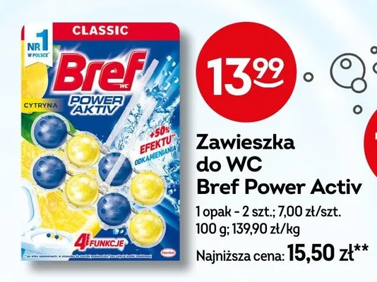Zawieszka do WC Power Activ promocja w Żabka