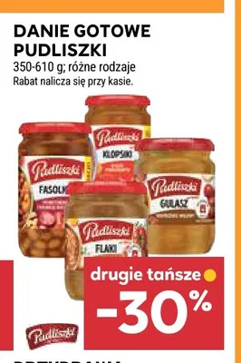 Danie gotowe Pudliszki flaki promocja w Stokrotka
