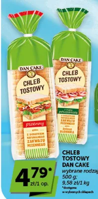 Chleb tostowy pełnoziarnisty Dan Cake promocja w ABC