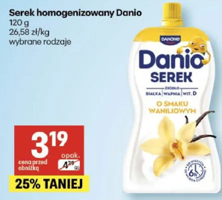 Serek homogenizowany promocja w Delikatesy Centrum