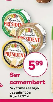 Ser camembert Président promocja w Bliski