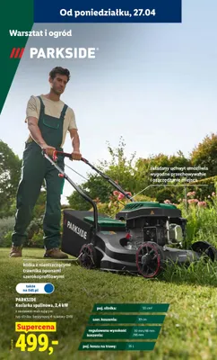 Kosiarka spalinowa, 2,4 kW promocja w Lidl