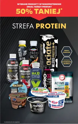 Produkty wysokoproteinowe promocja w Netto