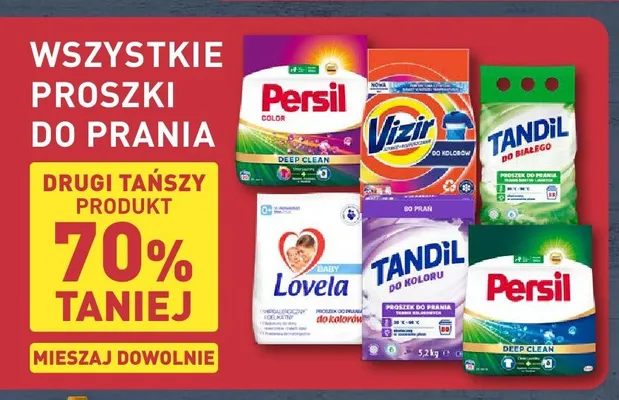 Proszek do prania TANDIL do białego promocja w Aldi
