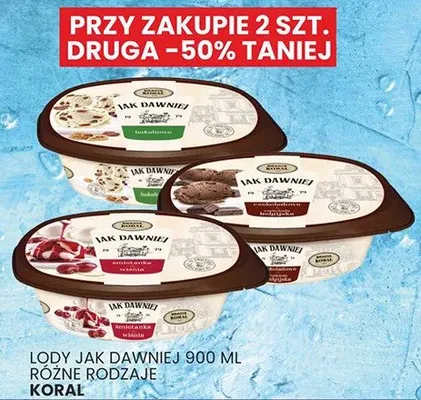Lody różne rodzaje promocja w Wafelek