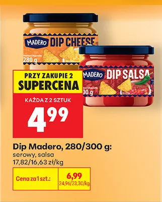 Dip salsa Madero promocja w Biedronka