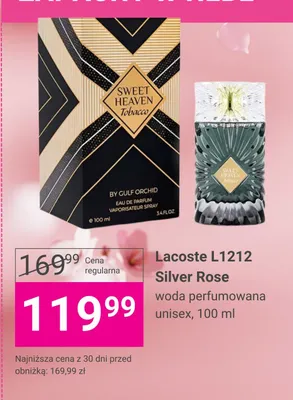 Woda perfumowana promocja w Hebe