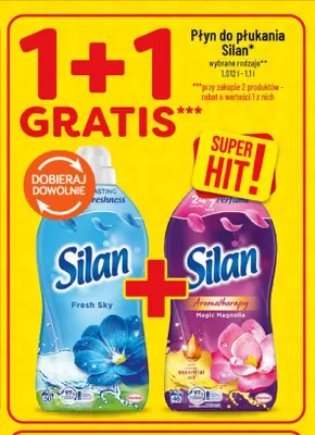 Płyn do płukania Silan Aromatherapy Magic Magnolia promocja w POLOmarket