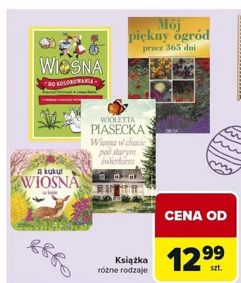 Książka różne rodzaje promocja w Carrefour
