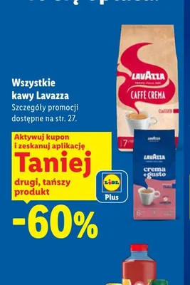Kawa Lavazza Caffè Crema Classico promocja w Lidl