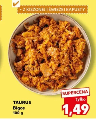 Bigos Taurus promocja w Kaufland