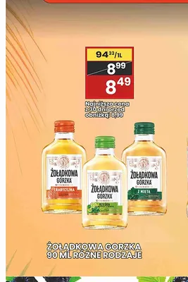 Żołądkowa Gorzka z miętą promocja w Wafelek