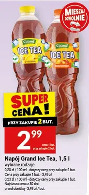 Napój Grand Ice Tea promocja w Twój Market