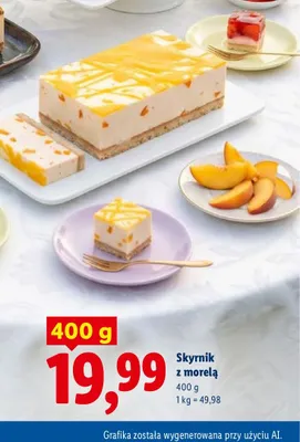 Skyrnik z morelą promocja w Lidl