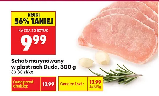 Schab marynowany w plastrach Duda promocja w Biedronka