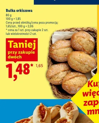 Bułka orkiszowa promocja w Lidl