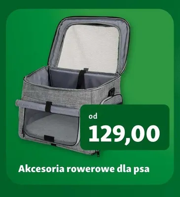Akcesoria rowerowe dla psa promocja w MAXI ZOO