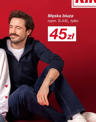 Bluza męska rozm. S-XXL promocja w KiK