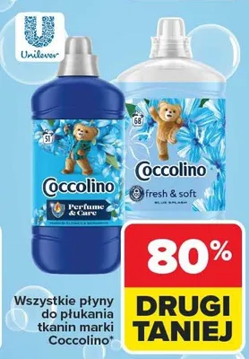 Płyn do płukania tkanin Fresh & Soft różne rodzaje promocja w Carrefour