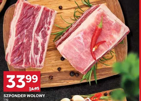 Szponder wołowy promocja w Stokrotka