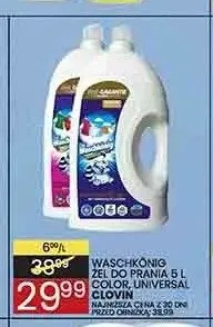 Żel do prania Waschkonig promocja w Wafelek