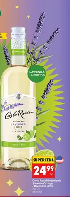 Wino Carlo Rossi Botanicals Lavender Lime promocja