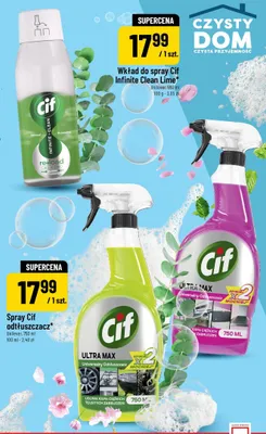 Wkład do spray Infinite Clean Lime promocja w POLOmarket