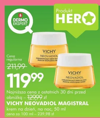 Krem na dzień, na noc Neovadiol Magistral promocja w Super-Pharm