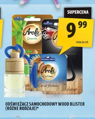 Odświeżacz samochodowy Wood Blister Arola promocja w Arhelan