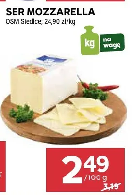 Ser Mozzarella promocja w Stokrotka