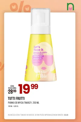 Pianka do mycia twarzy promocja w Drogerie Natura