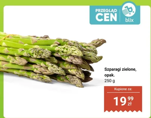 Szparagi zielone promocja w Biedronka