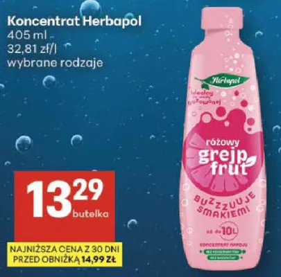 Koncentrat różowy grejpfrut promocja w Delikatesy Centrum