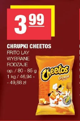 Chrupki Cheetos promocja w SPAR