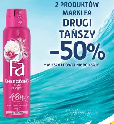 Dezodorant Energising Pink Passion 48h promocja w Dino