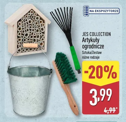 Artykuły ogrodnicze JES COLLECTION promocja w Aldi
