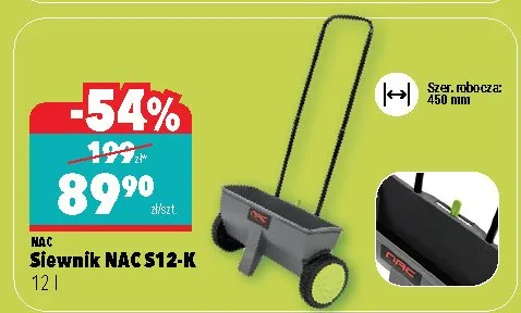Siewnik NAC S12-K promocja w Biedronka Home