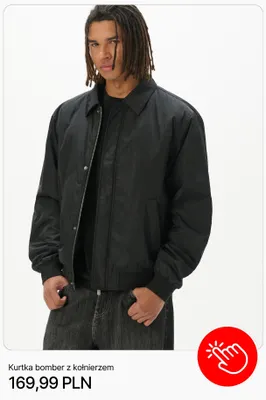 Kurtka bomber z kołnierzem Cropp promocja w Cropp