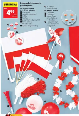 Balon foliowy promocja w Biedronka