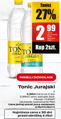 Tonic promocja w Supeco