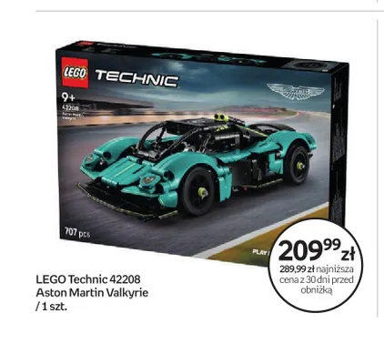 Klocki LEGO Technic 42208 Aston Martin Valkyrie promocja w Empik