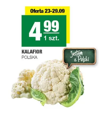 Kalafior polski promocja w SPAR