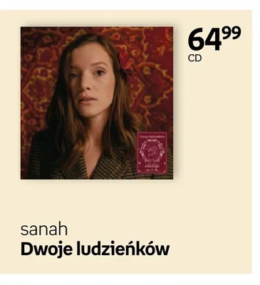 Płyta CD sanah Dwoje ludzieńków promocja w Empik