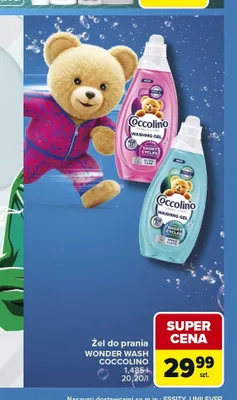 Żel do prania COCCOLINO Wonder Wash promocja w Carrefour