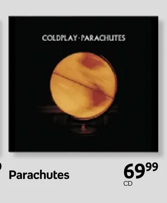 Płyta CD Parachutes Coldplay promocja w Empik